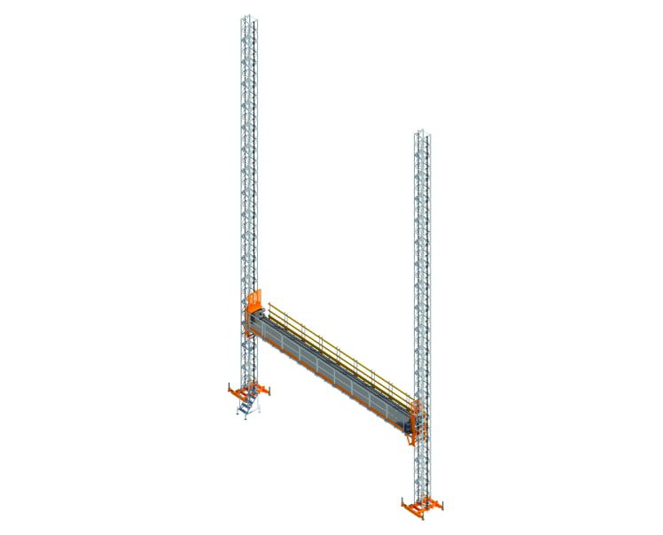 ALIMAK MC 650 Vinnupallalyftur 2 Hoist Vinnulyftur