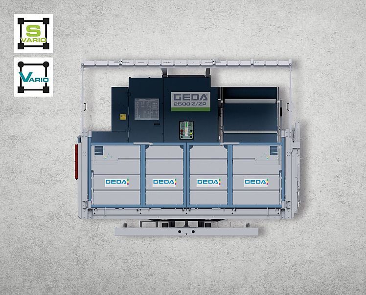 GEDA 2500 ZZP 3 vörulyfta Hoist Vinnulyftur