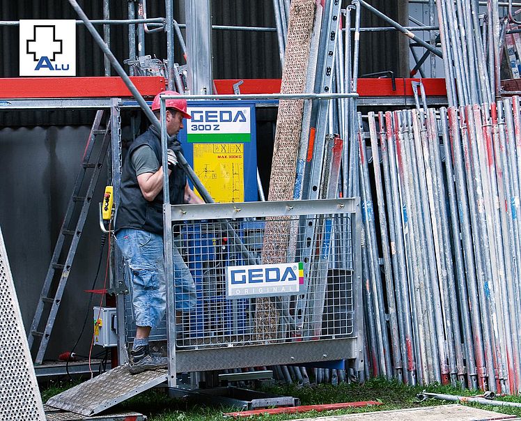 GEDA 300 Z 3 vörulyfta Hoist Vinnulyftur