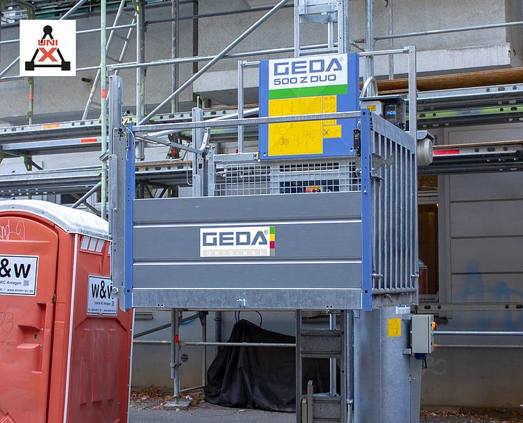 GEDA 500 Z DUO 1 vörulyfta Hoist Vinnulyftur