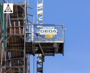 GEDA 500 Z DUO 3 vörulyfta Hoist Vinnulyftur