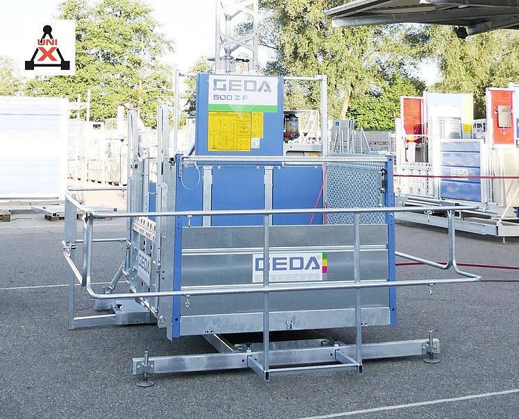 GEDA 500 Z F 4 vörulyfta Hoist Vinnulyftur