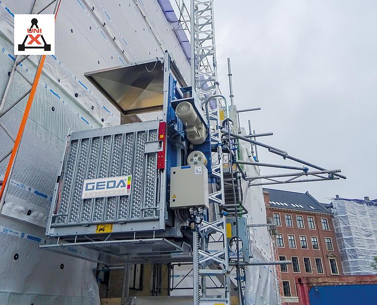 GEDA 500 ZZP 5 vörulyfta Hoist Vinnulyftur