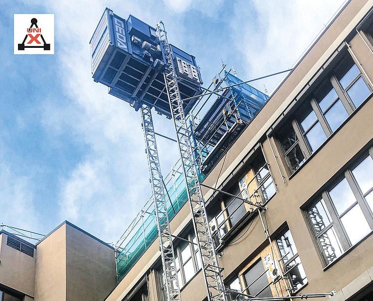 GEDA Multilift P18 2 vörulyfta Hoist Vinnulyftur