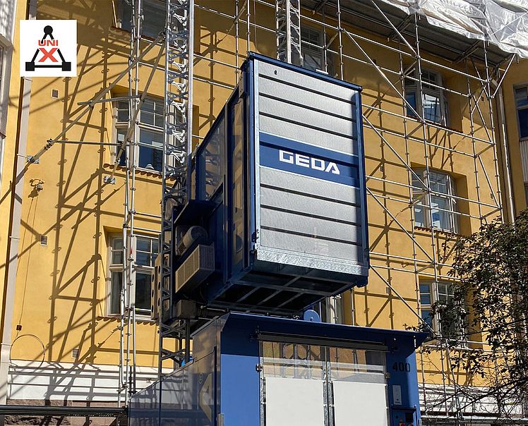 GEDA Multilift P18 5 vörulyfta Hoist Vinnulyftur