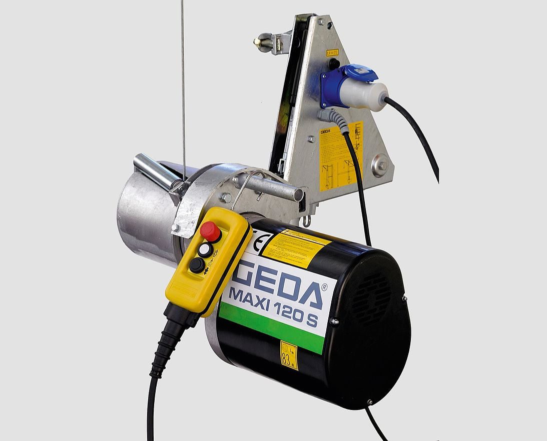 GEDA mini 120 víraspil 4 Hoist Vinnulyftur