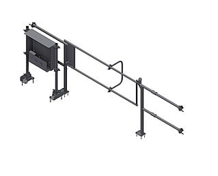 Hlið fyrir base lokun Hoist Vinnulyftur