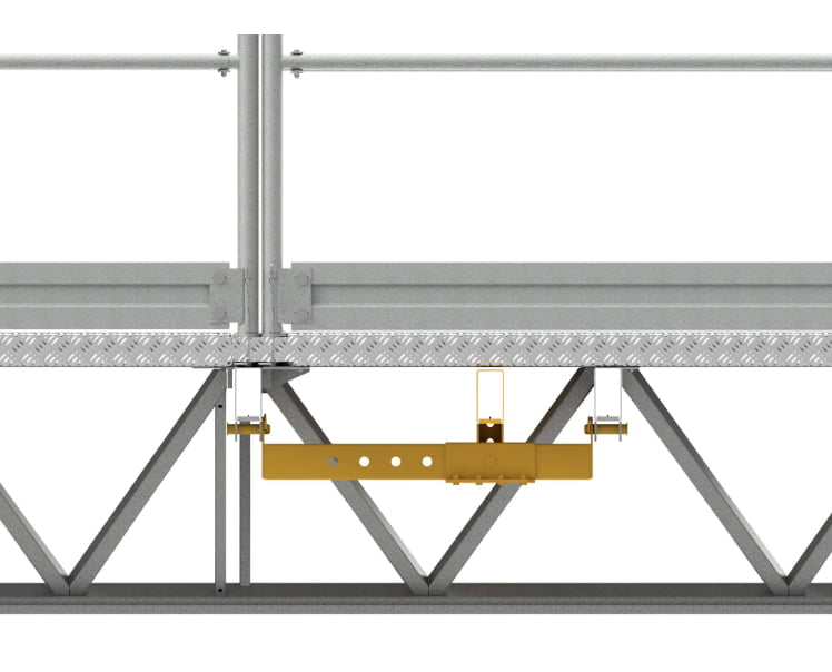 Stillanlegar útdrög Vinnupallalyftur Hoist Vinnulyftur-4